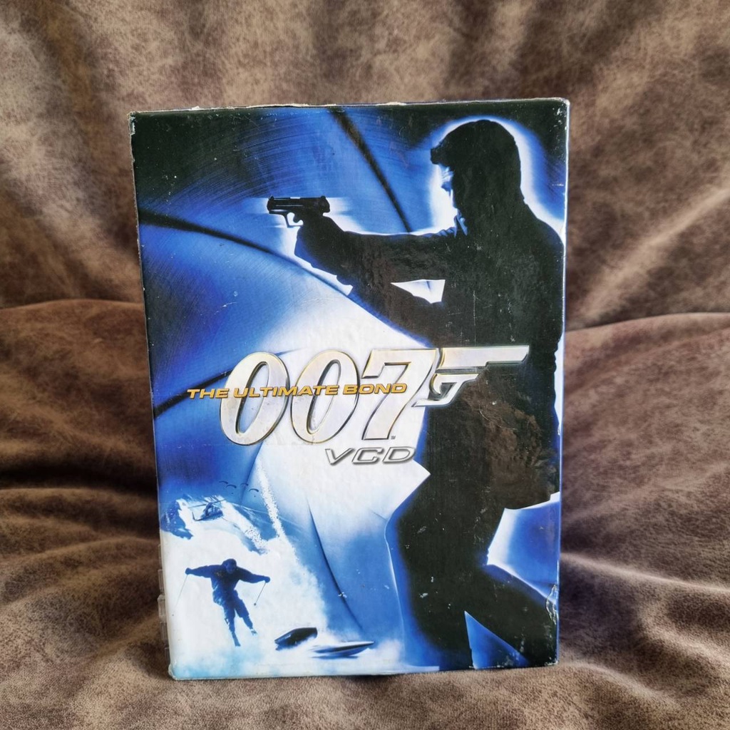 ของแท้!! 007 boxset jamesbond วีดีโอซีดี 19 เรื่อง พากย์ไทย (มือสอง)