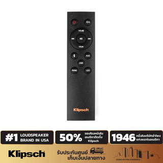 KLIPSCH THE THREE II ,THE THREE II REMOTE  รีโมทลำโพงบลูทูธ