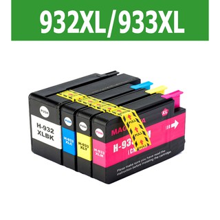 HP 932 HP 933 หมึก HP 932XL HP 933XL สีดำ HP 932 XL HP 933 XL ตลับหมึก เข้ากันได้สำหรับ HP 6600 6700 7110 7610 7612