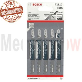 ใบเลื่อยจิ๊กซอว์ BOSCH  T-111C