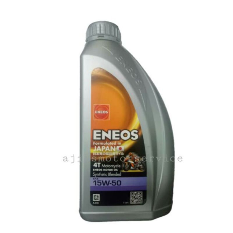 ENEOS 4T SAE 15W-50 ผสมผสานสังเคราะห์
