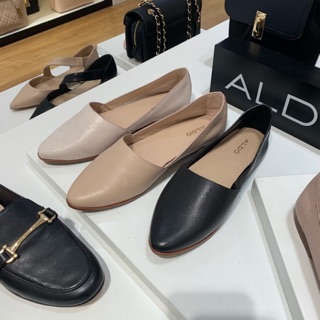 ALDO 100% sz.36-40EUR พื้นหนังล้วนนิ่มสบายมาก หนังดี นิ่มเงาสวย ของแท้💯💯จากช็อปพร้อมกล่องและป้าย