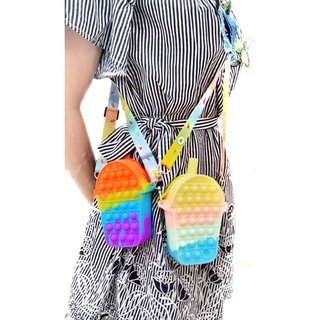 กระเป๋าสะพาย ป๊อปอิต น่ารัก pop it purse small