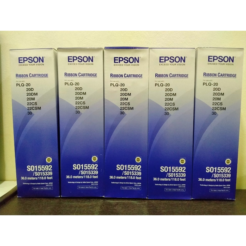 EPSON PLQ20 / PLQ20D  (1 กล่อง มี 3 ตลับ)