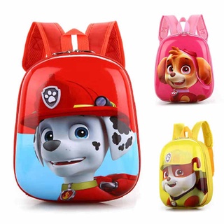 Kids Paw Patrol eggshell schoolbag kindergarten children cartoon backpack