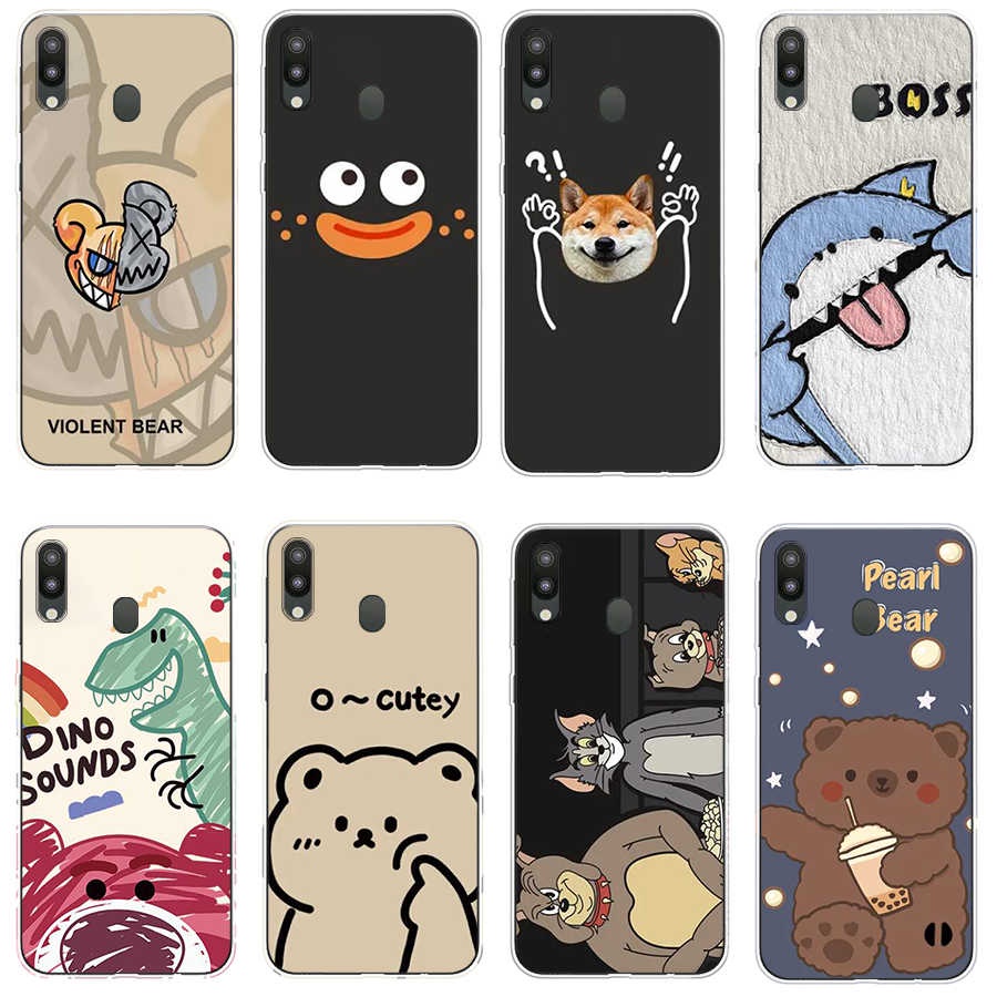 Samsung Galaxy M20 M30 m31 M31S เคส TPU นิ่ม ซิลิโคน ป้องกัน เคสโทรศัพท์