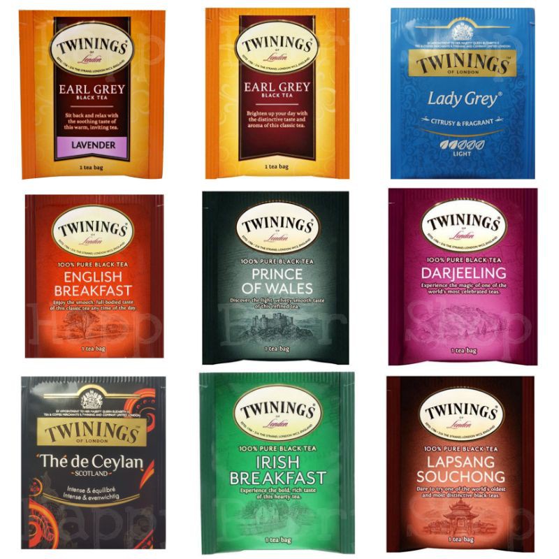 ⭐ ชา Twinings ⭐50+รสแปลกๆใหม่ๆSET B ขายแยกซอง ❗ชาอังกฤษ🇬🇧 ชาทไวนิงส์ แบบกล่องก็มีจ้า❤