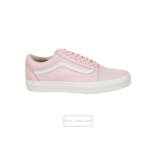 สินค้า มีประกันแท้ VANS-OLD SKOOL-VANSBUCK HEAVENLY-PINK BLANC-DE BLANC ชุดเดรสสั้น นำเข้า ถูก ชุดแซก ชุดไปงานแต่ง