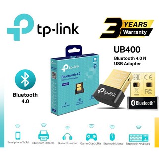 ตัวรับบลูทูธ ราคาถูกๆ TP-LINK (UB400) BLUETOOTH 4.0 NANO USB ADAPTER 1y.