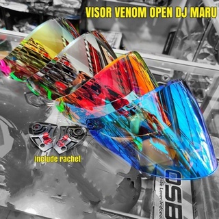 ที่บังแดดกระจก venom Dj maru Galaxy - Visor venom kyt Norisk Brand
