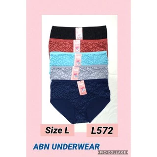 ABN แพค 10 ตัว กางเกงชั้นในสตรี size (M-xxL) ค่าส่ง 23บ คละสี เลือกแบบด้านใน Comfortable women’s panties Underwear