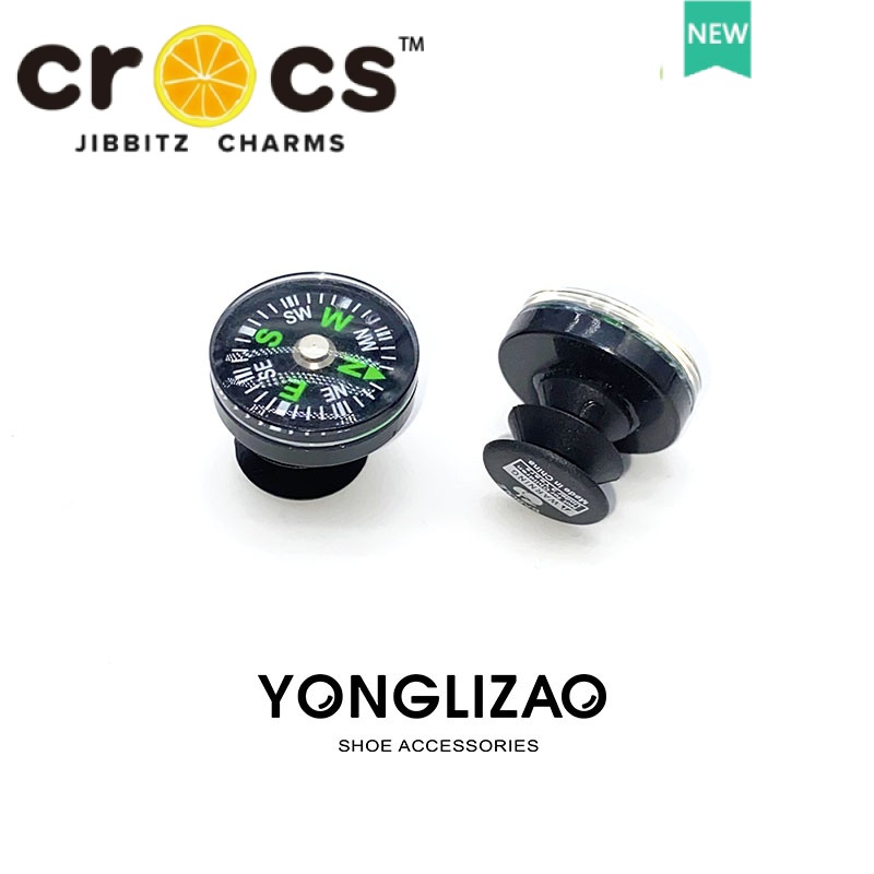 Crocs jibbitz charms ตัวติดรองเท้า เข็มทิศมินิ
