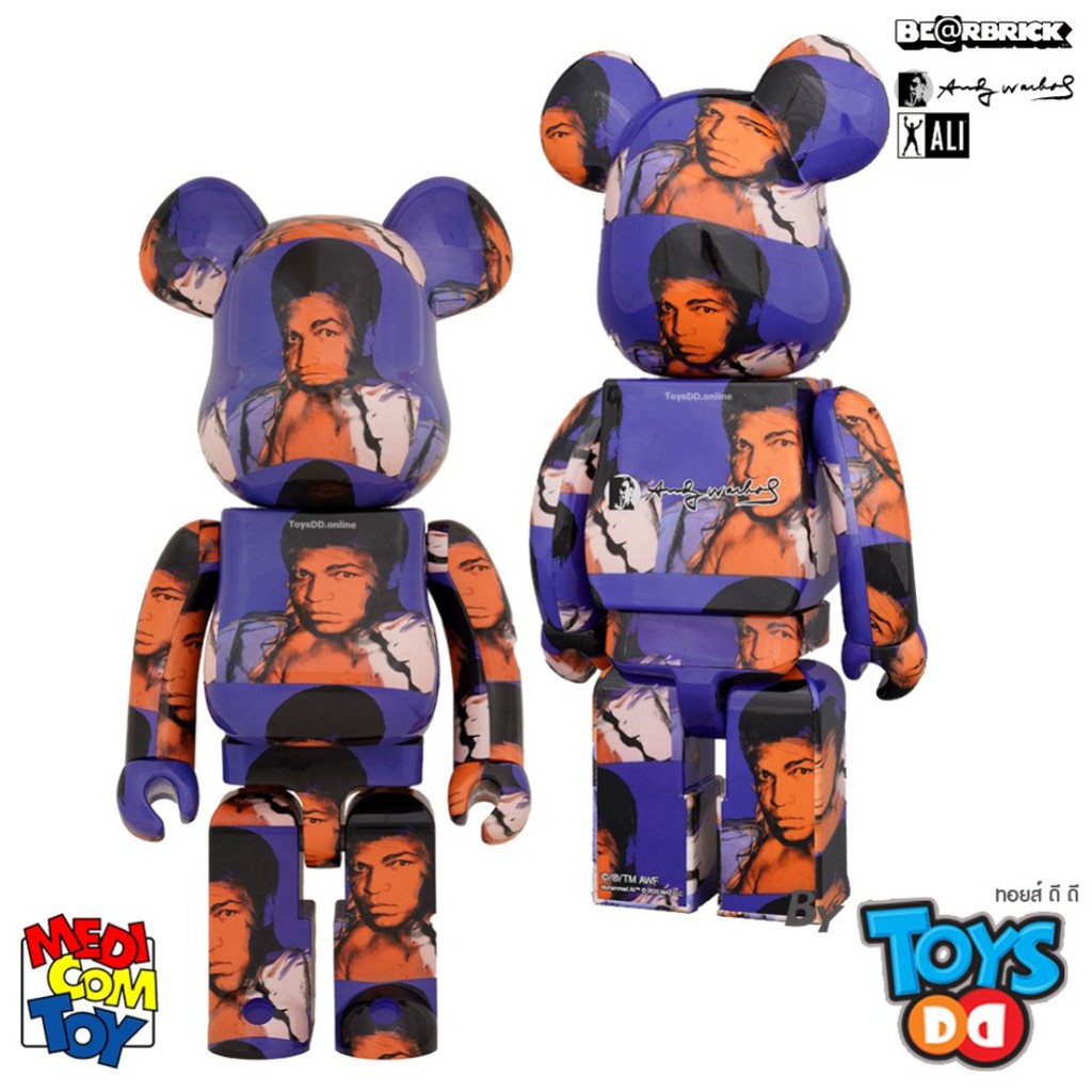 Be@rbrick Andy Warhol's Muhammad Ali