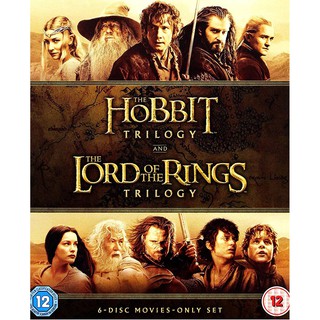 [DVD HD] เดอะลอร์ดออฟเดอะริงส์ และ เดอะฮอบบิท ครบ 6 ภาค-6 แผ่น The Hobbit and The Lord of The Rings Collection