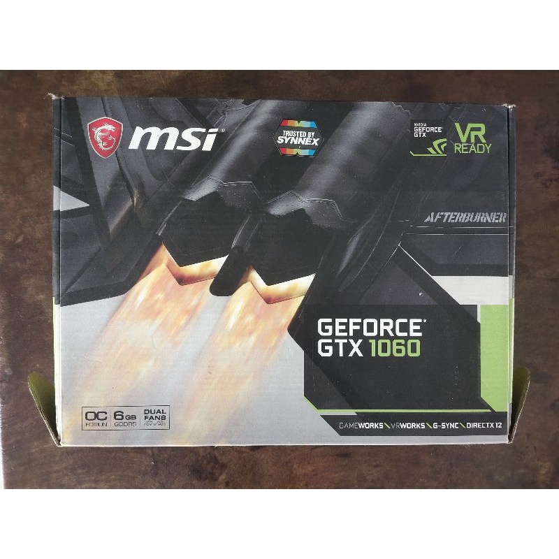 MSI GEFORCE GTX 1060 6GB สภาพดี ใช้งานปกติ