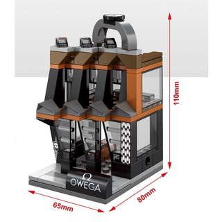 ตัวต่อ เลโก้ ชุด Mini Street ร้านโอเมก้า