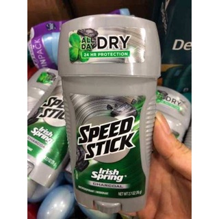 Speed Stick Irish Spring Charcoal Antiperspirant Deodorant 76g.