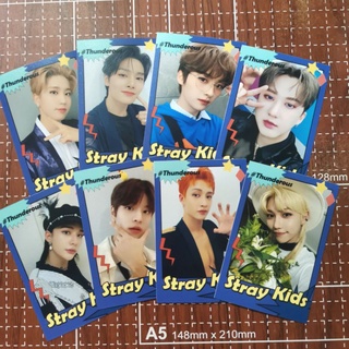 stray kids - เซตรูปโพลารอยด์ 2x3 นิ้ว (8ใบ) kpop