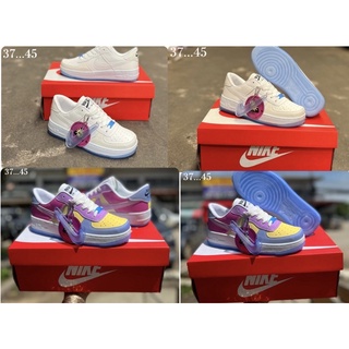 🌈New!!  Air Force 1 Low LX UV Reactive Multi✅ รองเท้าผ้าใบ เปลี่ยนสี่ได้เวลาโดนแดด36…..45