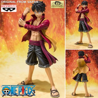 Figure งานแท้ Bandai แมวทอง One Piece Film Z วันพีซ ฟิล์ม แซด เต็มพิกัดสลัดจอมลุย วันพีช Monkey D Luffy มังกี้ ดี ลูฟี่