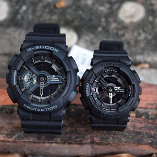 นาฬิกา G-Shock ,Baby-G Set คู่รัก สีดำ หน้าปัดดำ รุ่น BA-110BC-1A และGA-110-1B - มั่นใจ ของแท้ 100% ประกัน CMG 1 ปีเต็ม