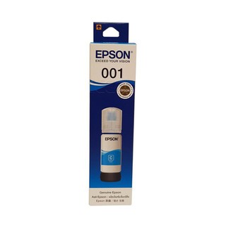 EPSON 001 C  สีฟ้า70ml. (T03Y200)ใช้กับปริ้นเตอร์ Epson L4150 L4160 L6160, L6170, L6190