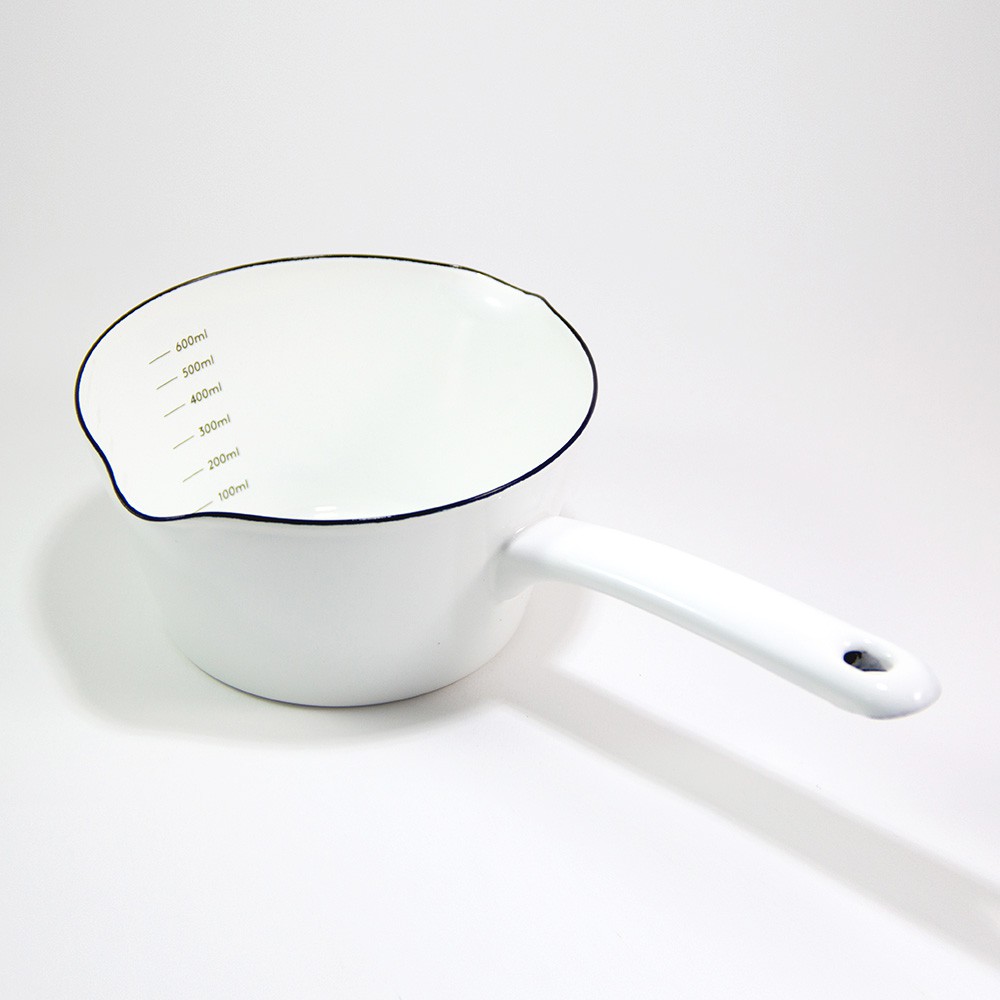 หม้อด้ามอีนาเมล/วีล่า ขนาด 0.8 ลิตร (VILA Enamel MilkPan 800ml.) - รูปที่ 3