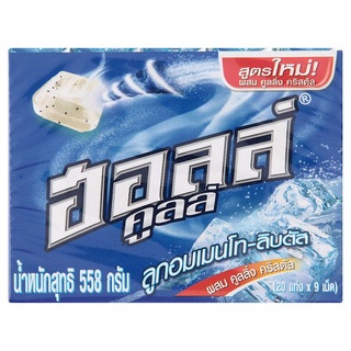 ราคาพิเศษ!! ฮอลล์ คูลล์ ลูกอมเมนโท-ลิปตัส ผสมคูลลิ่งคริสตัล 558กรัม 20 แท่ง X 9 เม็ด Halls Cool Mentho-Lyptus Candy With