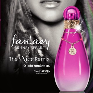 น้ำหอมบริทนี่ย์ ให้ความรู้สึกอ่อนหวาน สดชื่น น่ารัก อ่อนหวาน Britney Spears Fantasy The Nice Remix EDP 100 ml.(กล่องซีล)