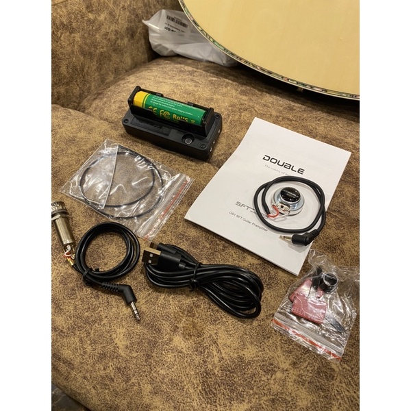 ระบบไฟฟ้า EQ กีต้าร์โปร่ง Transacoustic (ทรานอคูสติก) DOUBLE รุ่น OS1 มีลำโพงในตัว บลูทูตได้ มีเอฟเฟค ไม่ต้องจ่อแอม - รูปที่ 3