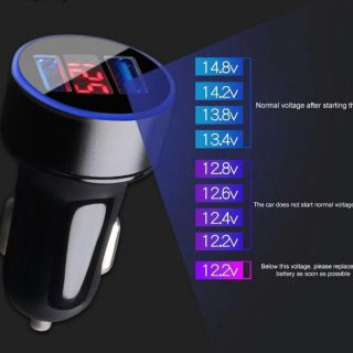 🛍️SUN RKT🛒Mini USB Car Charger สำหรับโทรศัพท์มือถือแท็บเล็ต ชาร์จแบตมือถือในรถยนต์