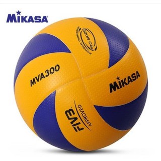 FIVB Official Original Mikasa MVA300 ลูกวอลเลย์บอล หนัง PU นุ่ม ไซซ์ 5