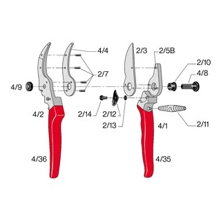 🔥ของแท้ ส่งด่วน🔥 Felco 4 / Felco 5 ( made in swiss) กรรไกรตัดแต่งกิ่งไม้ อันดับ 1 จากยุโรป