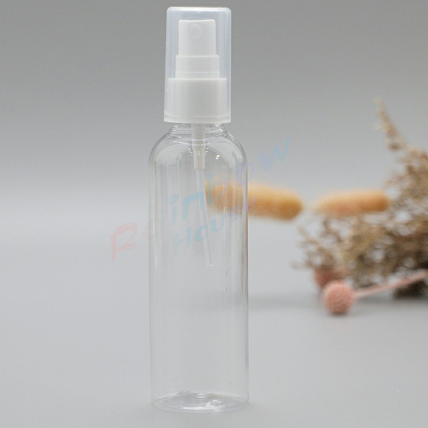 Rainbow ขวดสเปรย์ สีใส ขวดใส่สเปรย์พกพา ขวดสเปรย์น้ำหอม มี ขนาด 30 50 100 มล  Transparent spray bottle