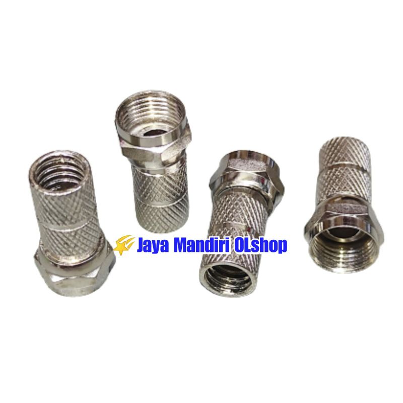 THEAD F CONNECTOR RG6 CONNECTOR RG 6 (เกลียวหนา)