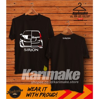 เสื้อยืด ลาย Daihatsu Sirion Half Front Rear สําหรับผู้ชาย