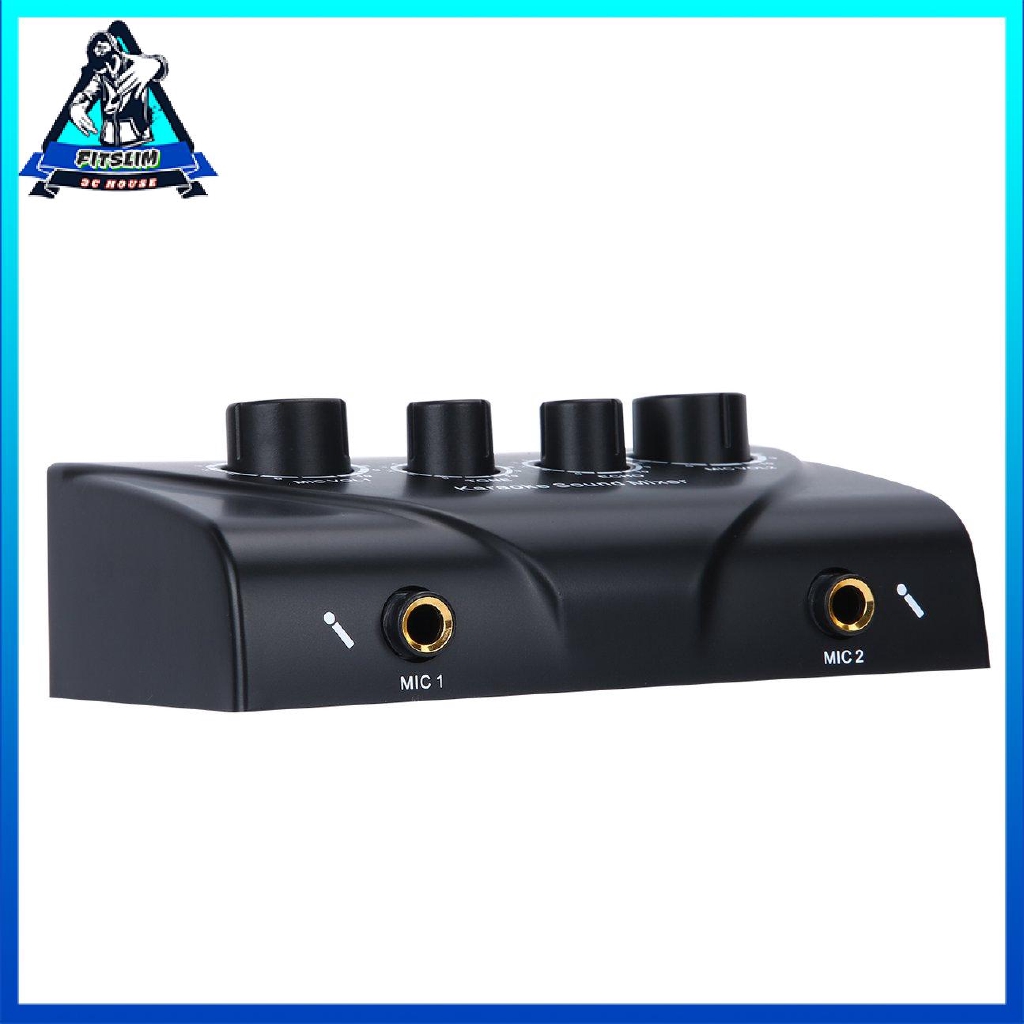 {new}【Ready Stock】Karaoke Echo Mixer Sound Speaker Mixer Amplifier