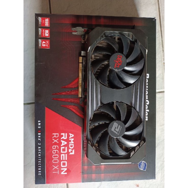 Powercolor rx6600xt มือสอง