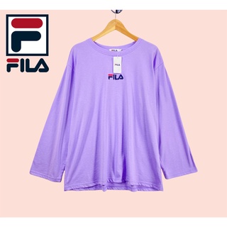 เสื้อ   FiLa ผ้ายืดคอตต้อนอย่างดี  เสื้อทรงสวยแนวสปอร์ต ผ้าดีมาก ปักนูนสวยทีอก-ที่แขน สีสวย  ผ้าดีทิ้งตัวสวย