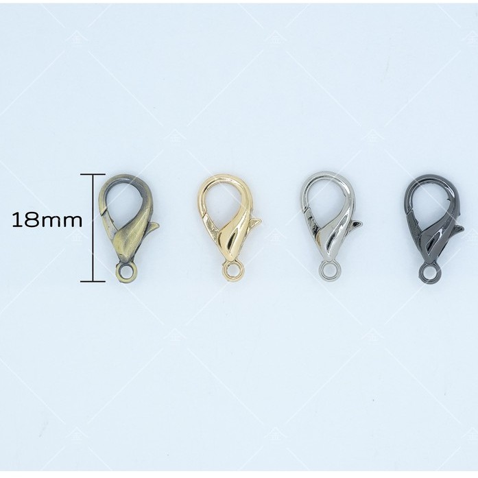 ปลีก/ส่ง..  (1ชิ้น) ขอเกี่ยวก้ามปู ไซส์18 งานซิ้ง ชุบเกรดA ไม่ลอก ไม่ดำ (HK8018) – โปรปัง