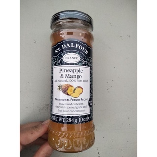 St.Dalfour Pineapple &amp; Mango Jam แยม มะม่วง และ สับปะรด เซนต์คาลฟูร์ 284กรัม