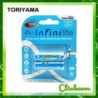 Toriyama Ni-MH AA 1500 mAh P2 (นำเข้า 61)