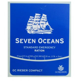 Seven Oceans Ration อาหารยังชีพ อาหารฉุกเฉิน Standard Ration Emergency สำหรับการเดินเรือ เดินป่า แคม