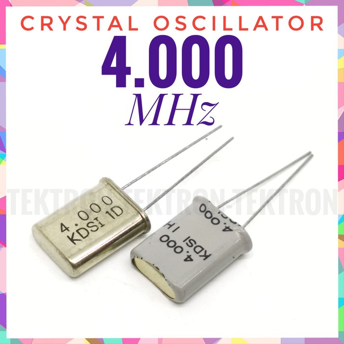 KDS Daishiku Crystal oscilator 4.000MHz xtal osculator 4.000 MHz 4MHz