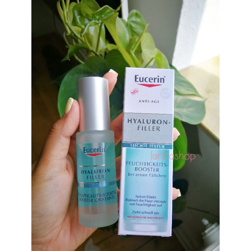 พร้อมส่ง (Exp.2026) Eucerin Hyaluron Filler First Serum Moisture Booster 30ml