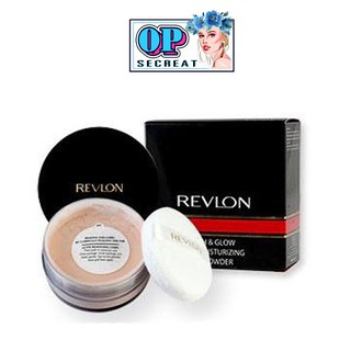 แป้งฝุ่น Revlon Touch &amp; Glow Extra Moisturizing Face Powder 43 กรัม