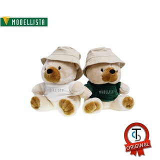 [ใหม่] Modellista Toy Bear TEDDY BEAR Green/White/Black ตุ๊กตาหมีสวมเสื้อแบรนด์โมเดลลิสต้า สีเขียว/ขาว/ดำ