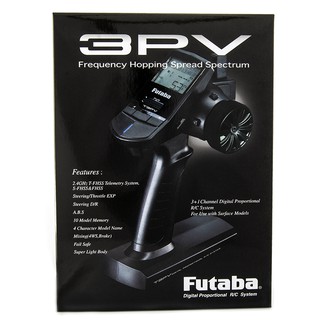 FUTABA 3PV with R203GF or R314SB receiver