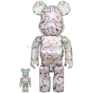 Be@rbrick 400%+100% JIMMY CHOO / ERIC HAZE CURATED BY POGGY