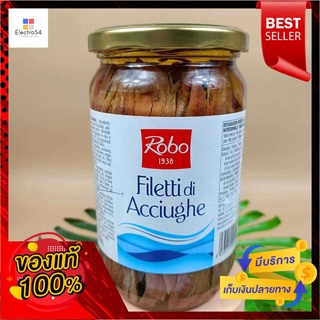 ROBO ANCHOVY FILLETS IN SUNFLOWER OIL ปลากะตักในน้ำมันเมล็ดทานตะวัน 680 G. หมวดหมู่ สินค้าทั้งหมด, All Western IngrediRO